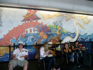 Mark Richmond art at SD airport